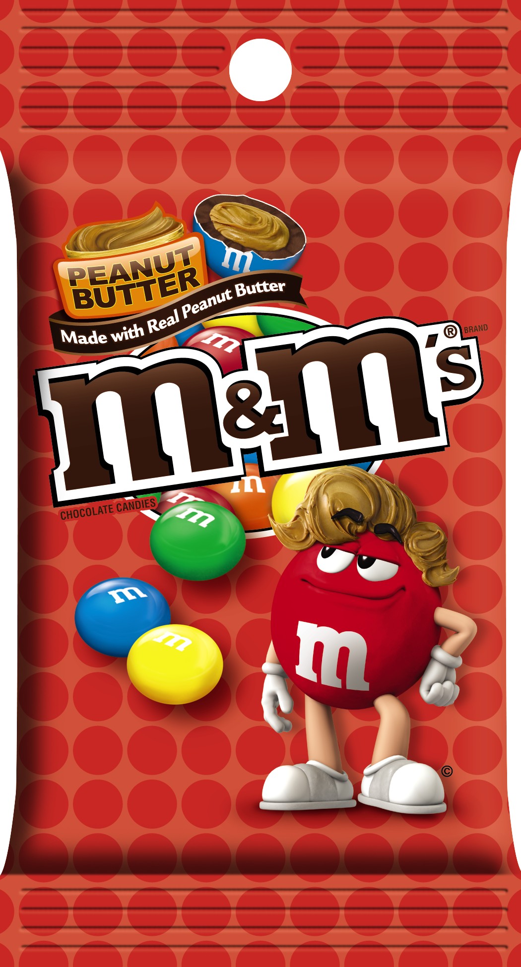 M&m's Peanut Butter Chocolate Candy, 5.1 Ounce -- 12 Per Case