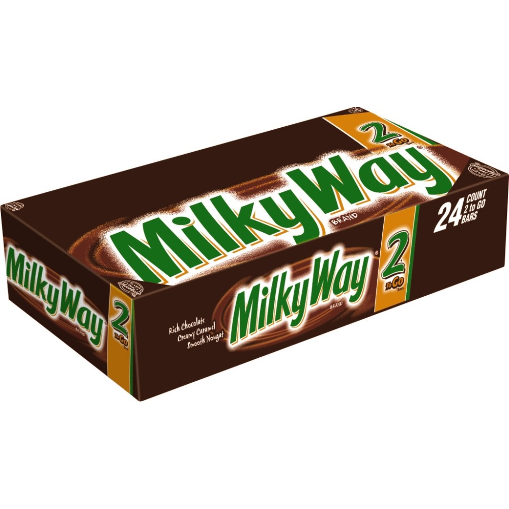 Milky Way King Size Candy Bar - 24 count per pack -- 6 packs per case.