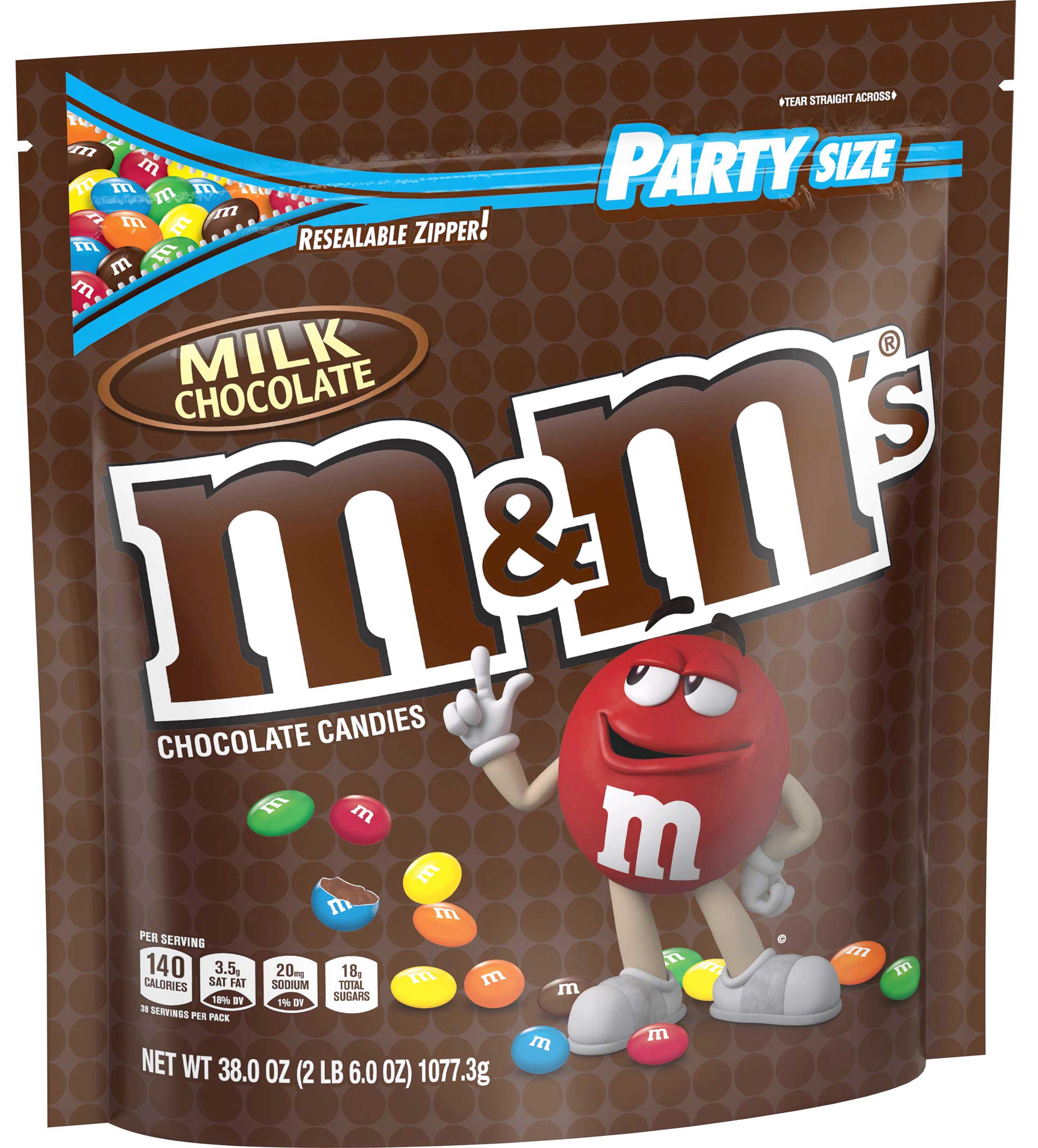 お歳暮ならオンライン Stand XL - Candy Chocolate Milk Ms and M Up Ounce 38 Pouch, 菓子