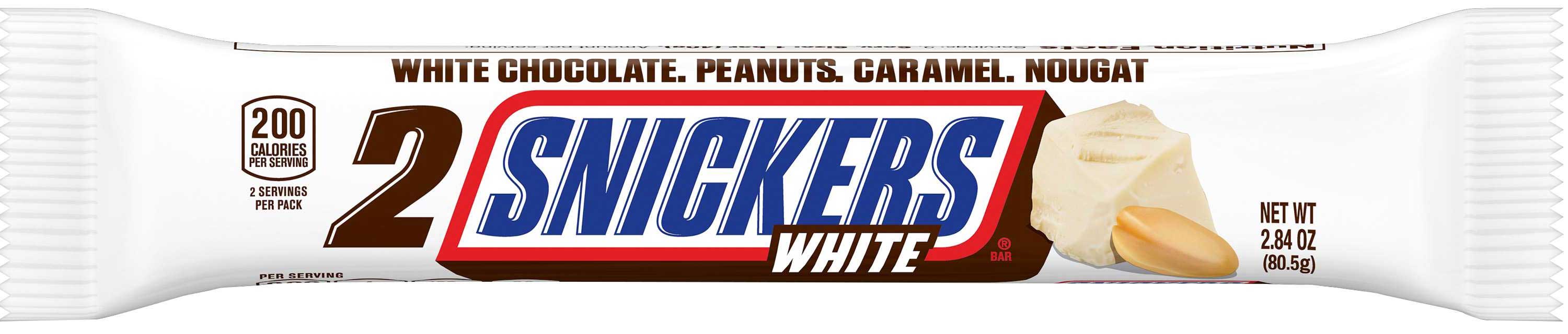 White chocolate snickers hotsell