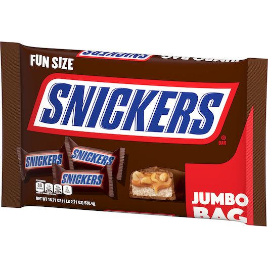 Case Snickers Snickers Fun Size Candy, 18.71 Ounce -- 8 per case