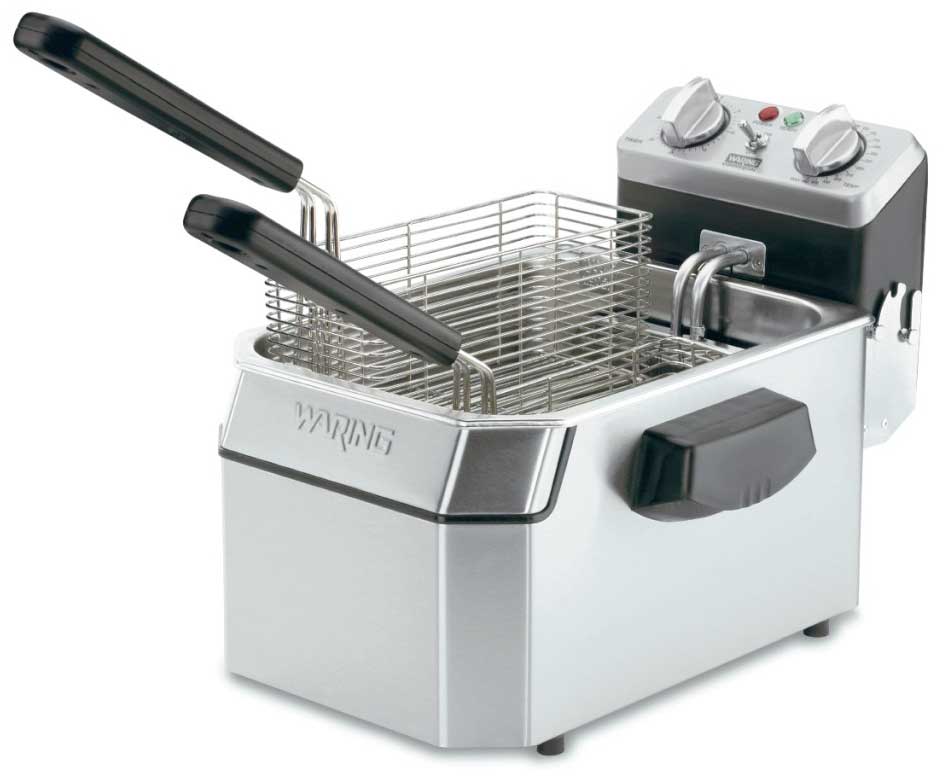 Waring Commercial Heavy Duty Deep Fryer, 10 Pound