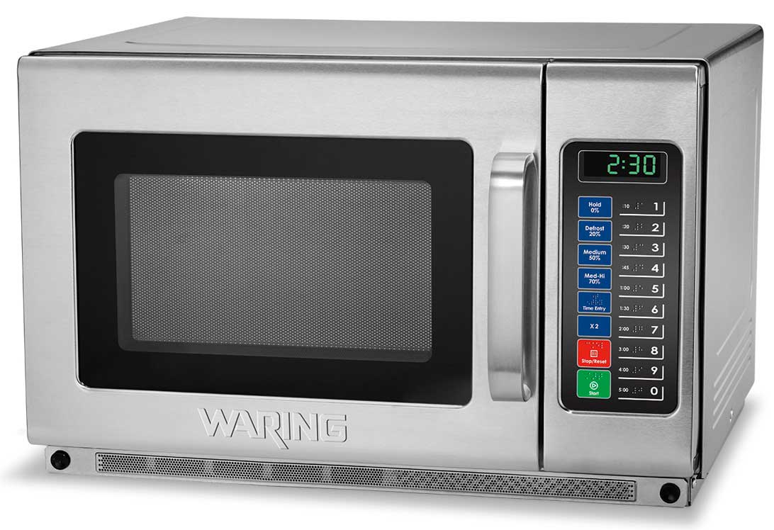 Waring Commercial Heavy Duty Microwave Oven, 1.2 Cubic Feet