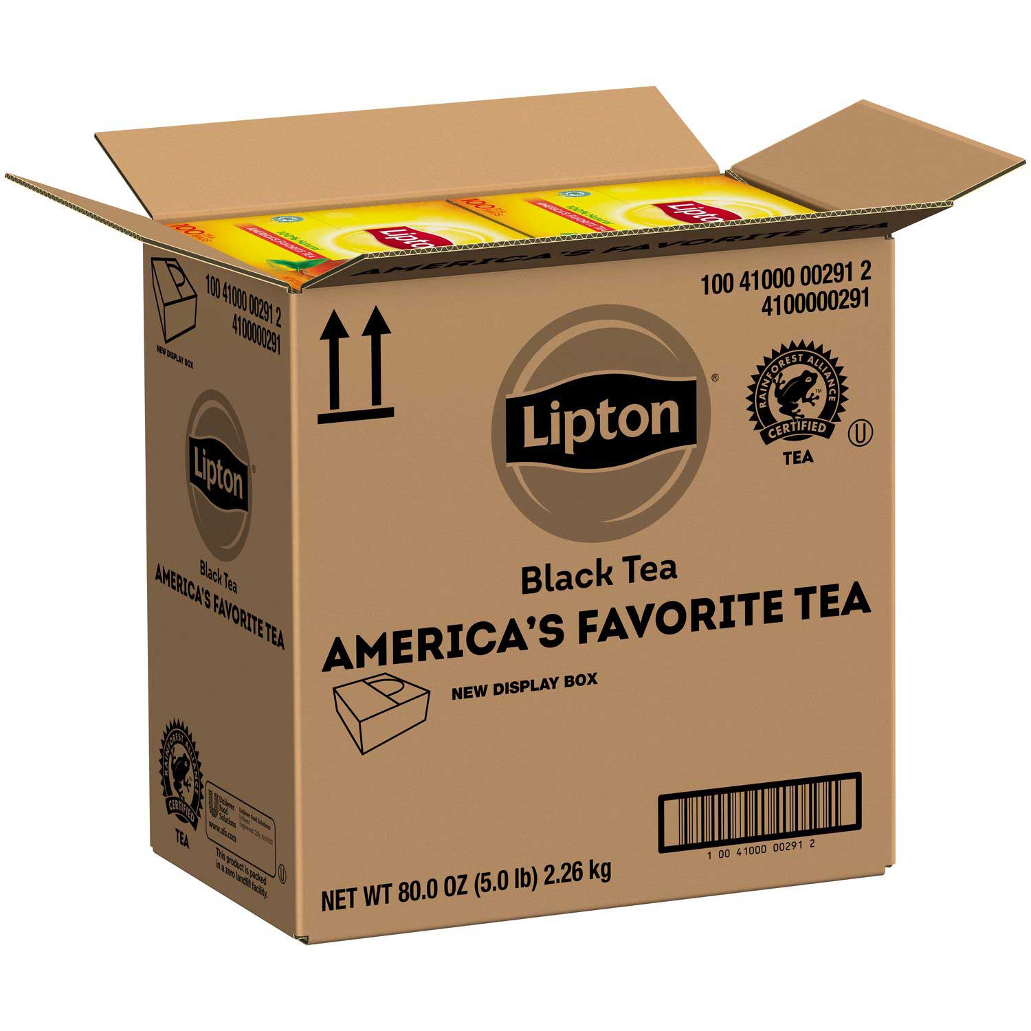 Lipton Quality Black Tea Bags 100 Pack
