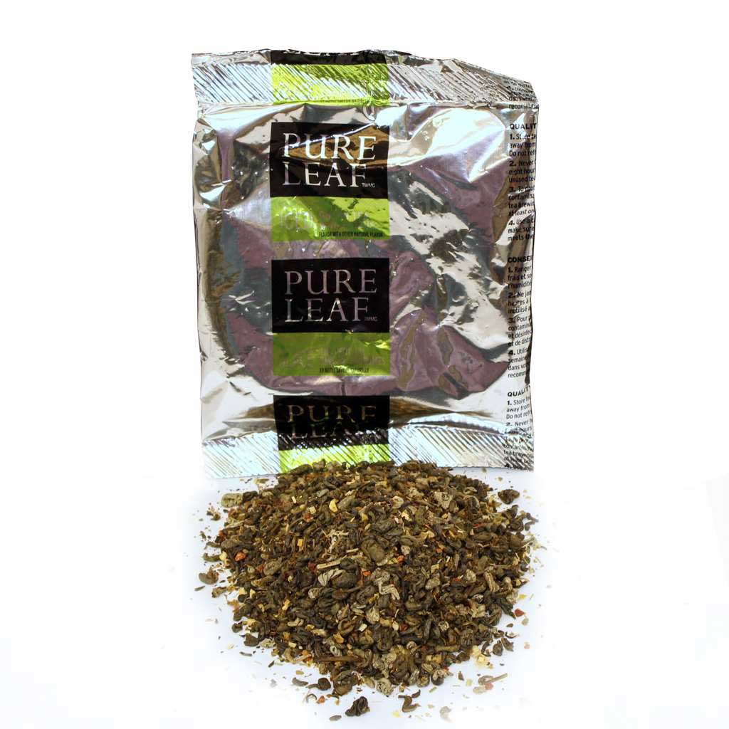 Pure Leaf Green with Citrus Iced Loose Tea Pouch, 3 gallon -- 24 per case