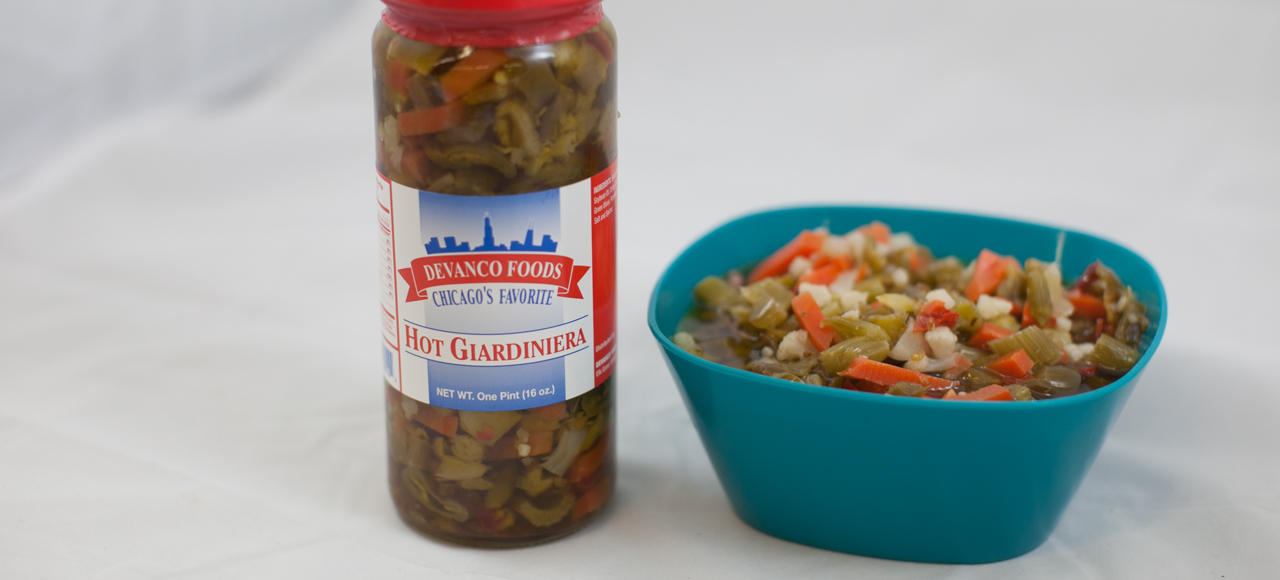 Devanco Hot Giardiniera -- 12 Per Case