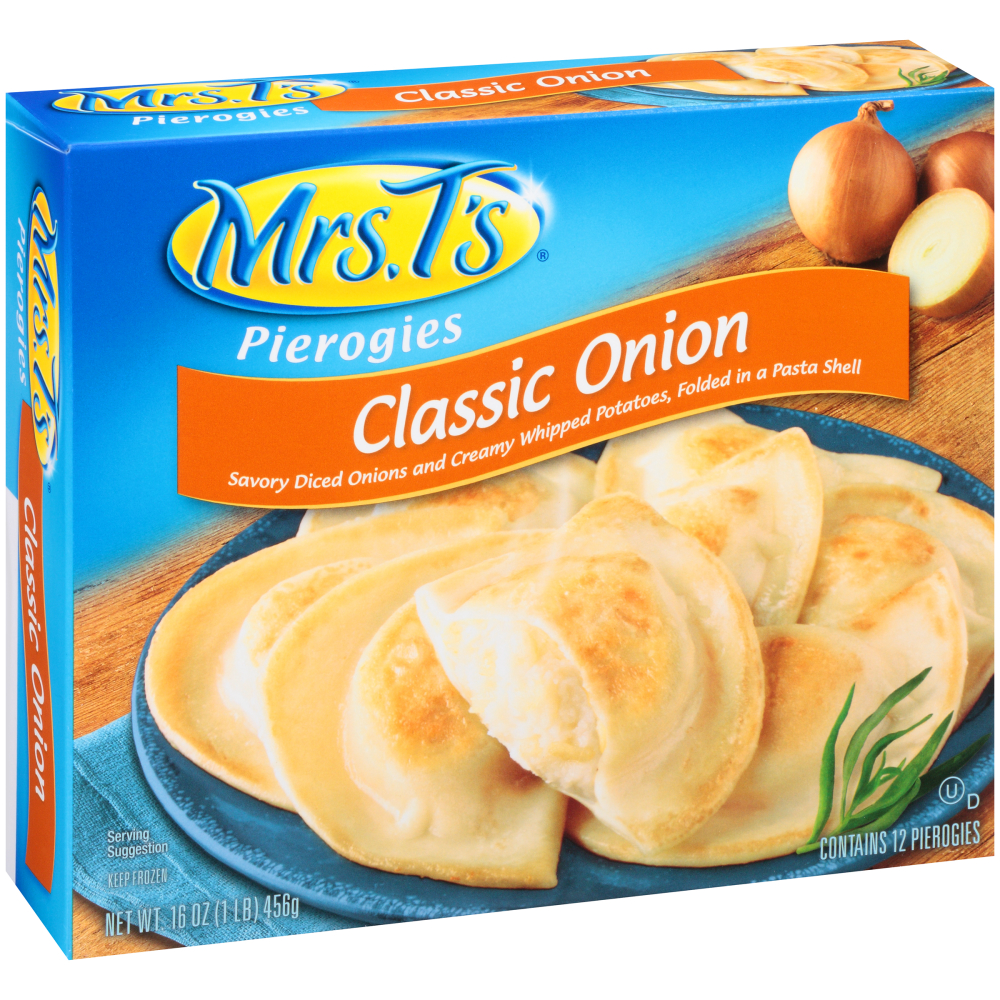 Mrs. T's Potato And Onion Pierogi, 16.9 Ounce -- 12 Per Case