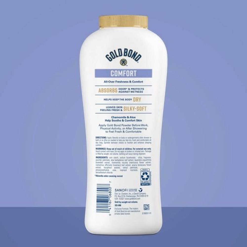 Gold Bond Ultimate Comfort Fresh Clean Scent Body Powder, 10 Ounce -- 24 Per Case