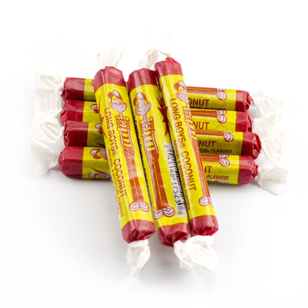 Long Boys Coconut Candy, 15 Pound