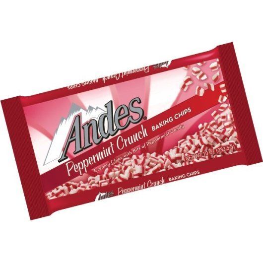 Andes Peppermint Crunch Baking Chips, 10 Ounce -- 12 Per Case