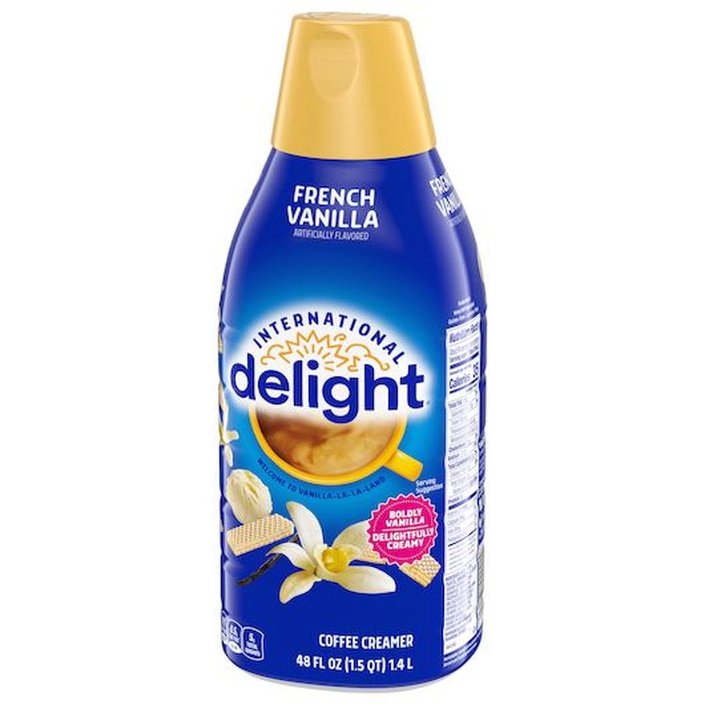 International Delight French Vanilla Coffee Creamer, 48 Fluid Ounce -- 6 per case