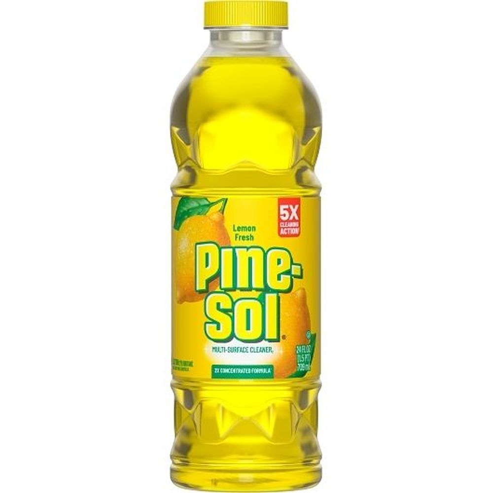 Pine-sol Lemon Fresh Citric Acid Formula Multi-surface Cleaner, 24 Fluid Ounce -- 12 Per Case