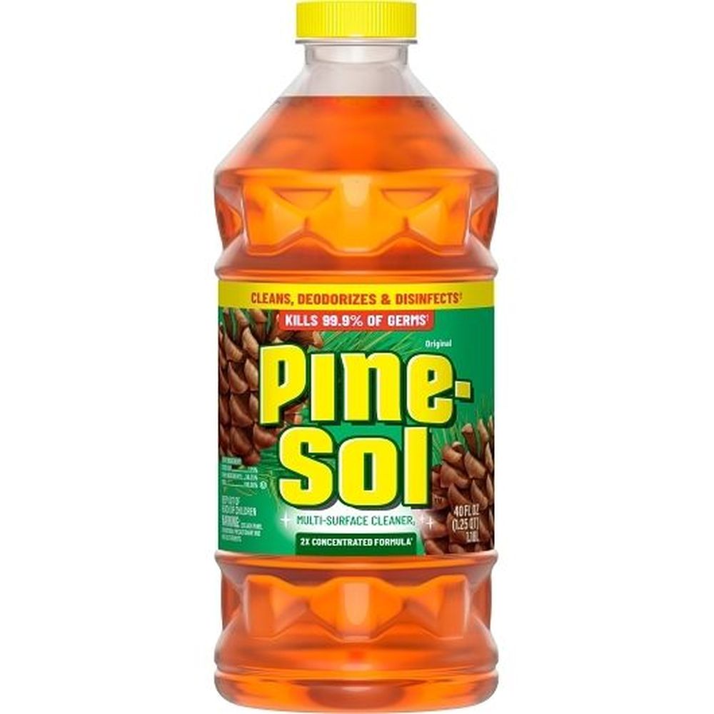Pine-sol Original Pine Citric Acid Formula Multi-surface Cleaner, 40 Fluid Ounce -- 8 Per Case