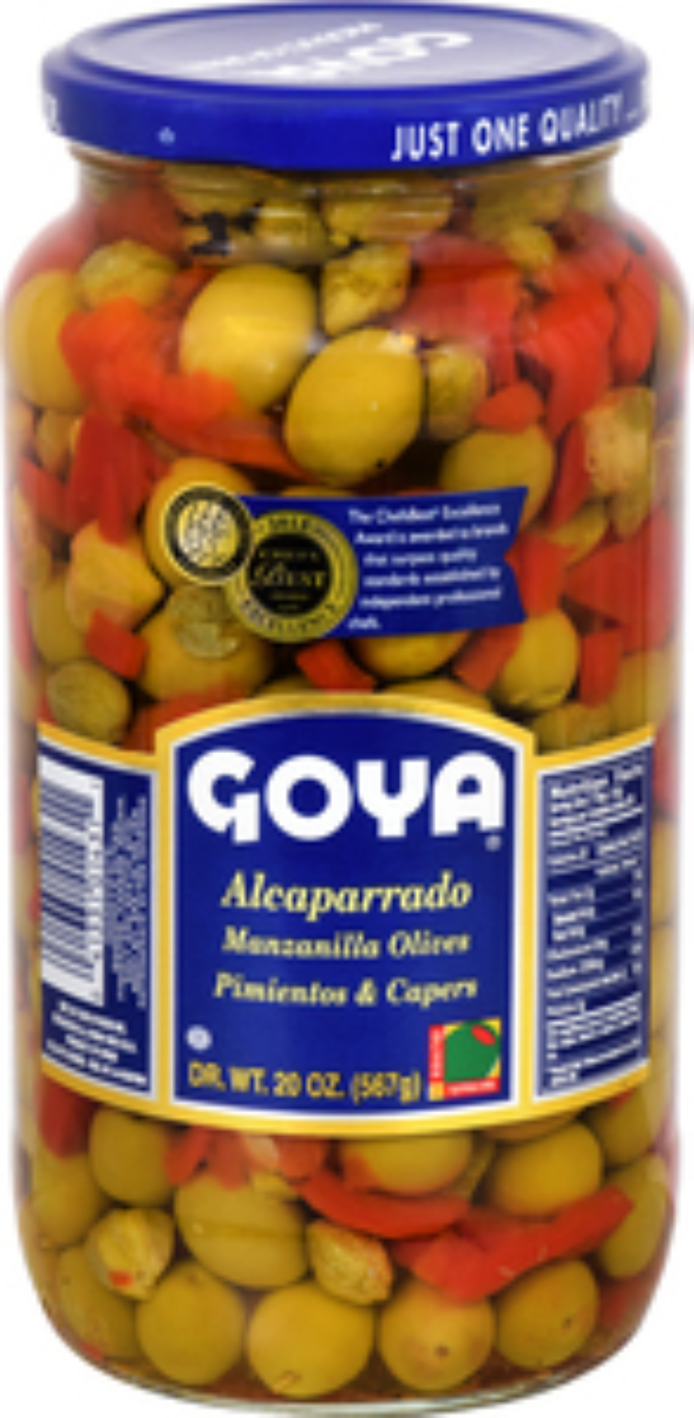 Goya Caper With Manzanilla Olive And Pimento, 20 Ounce -- 12 Per Case