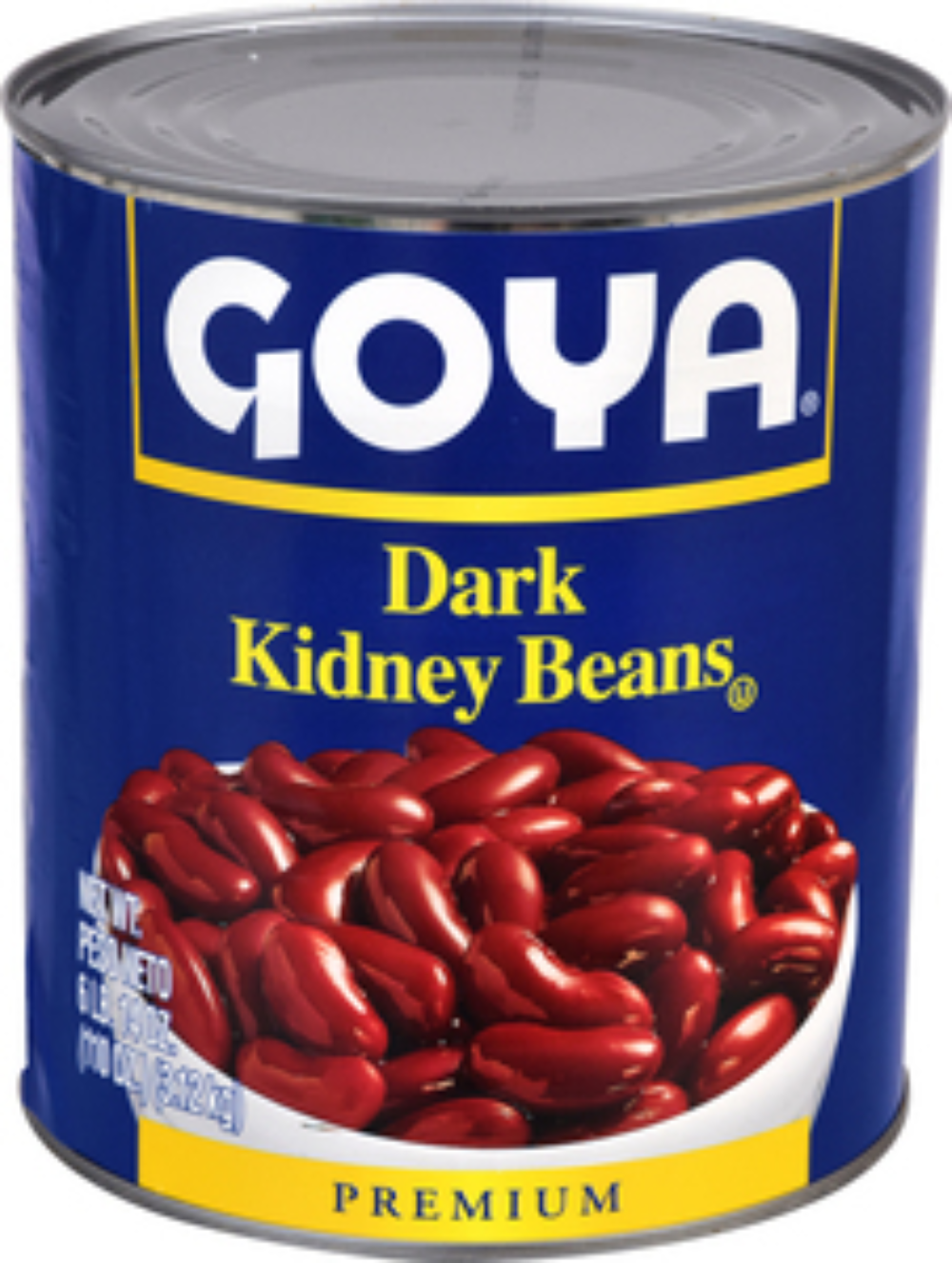 Goya Dark Kidney Beans - 110 oz. can, 6 cans per case