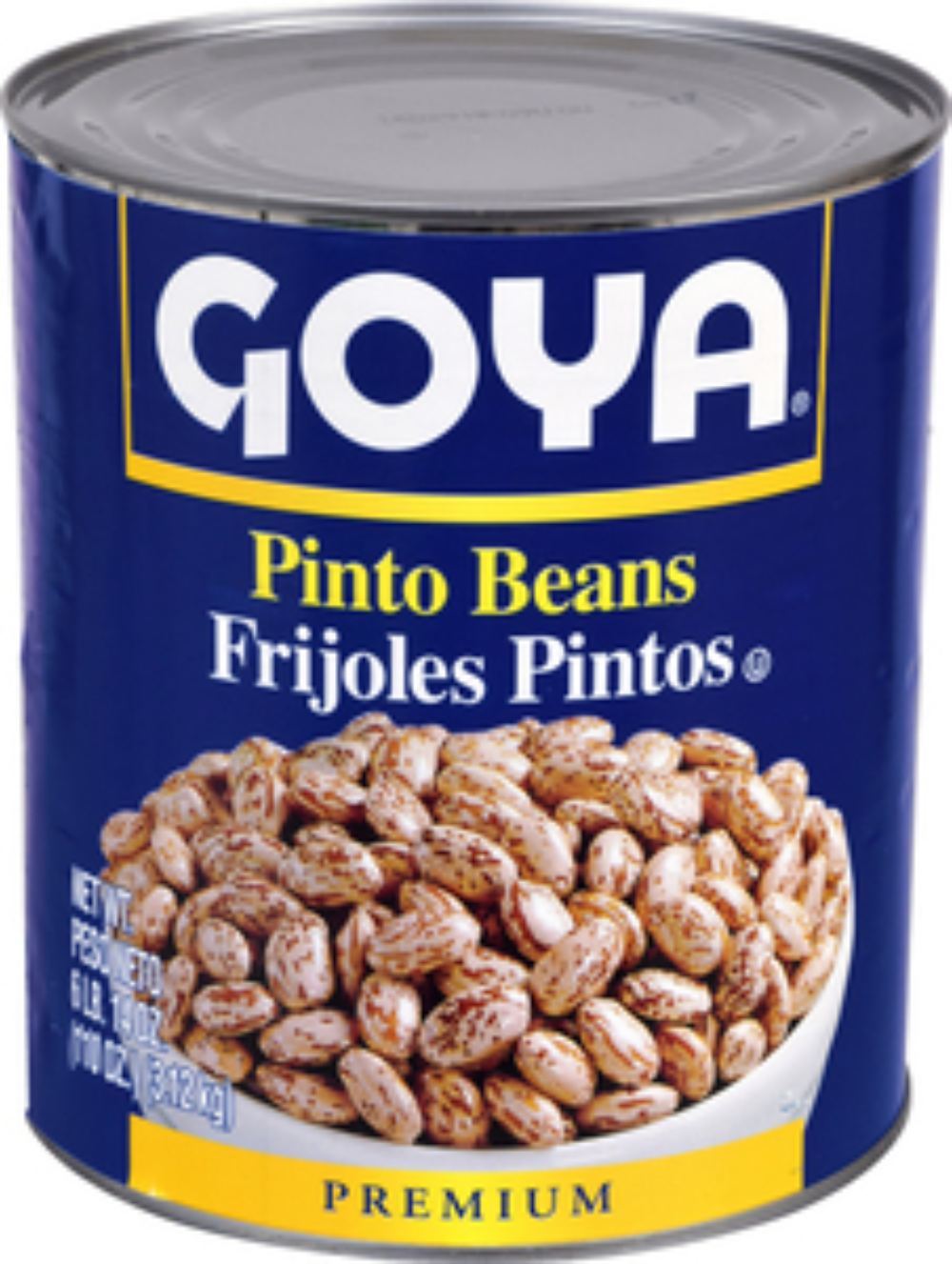 Goya Pinto Beans - 110 oz. can, 6 cans per case