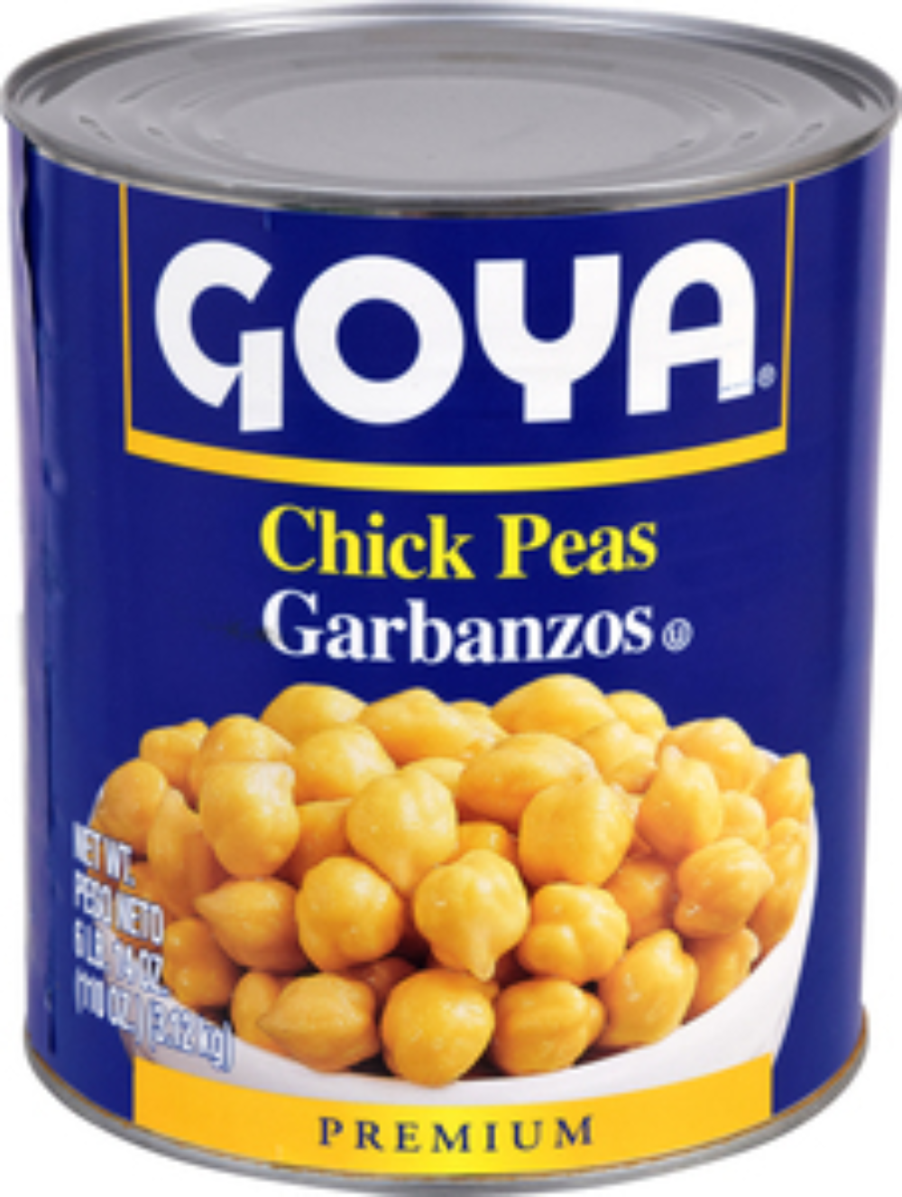 Goya Chick Peas, 110 oz. can, 6 cans per case