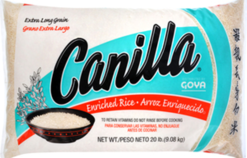 Goya Canilla Long Grain Rice, 20 Pound -- 3 Per Case