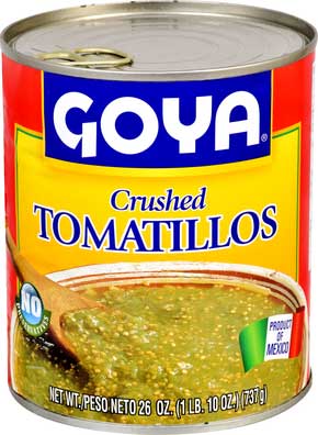 Goya Crushed Tomatillo, 26 Ounce -- 12 Per Case