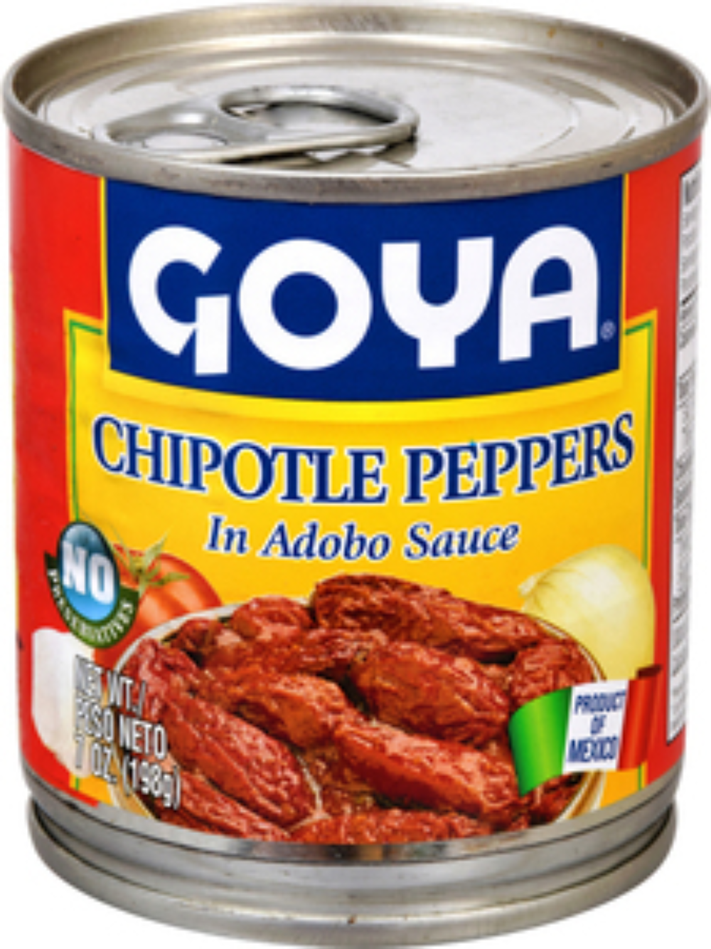 Goya Chipotle Peppers In Adobo Sauce, 7 Ounce -- 12 Per Case