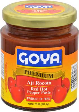 Goya Red Hot Pepper Pasta De Rocoto Paste, 8 Ounce -- 12 Per Case