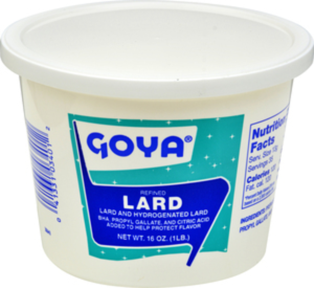 Goya Manteca Lard Case FoodServiceDirect