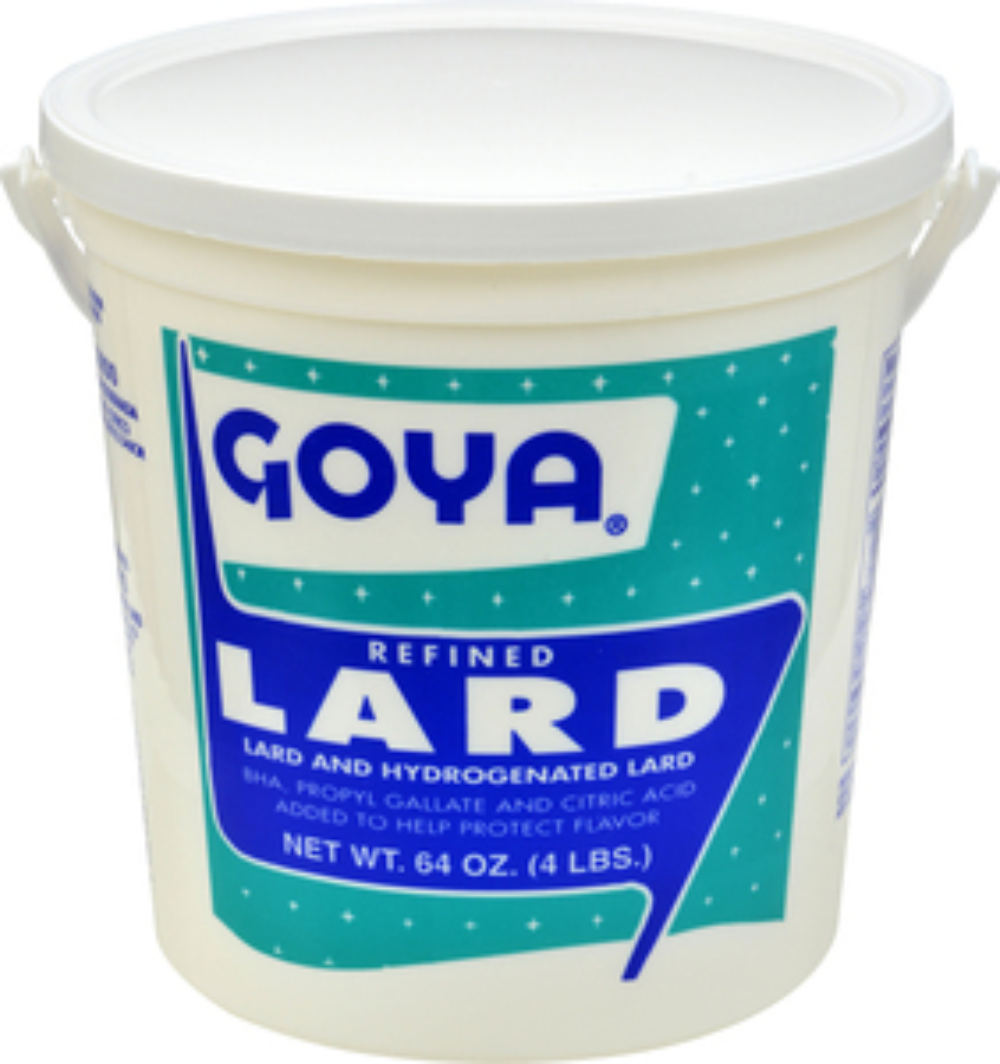 Goya Manteca Lard, 64 Ounce -- 12 Per Case