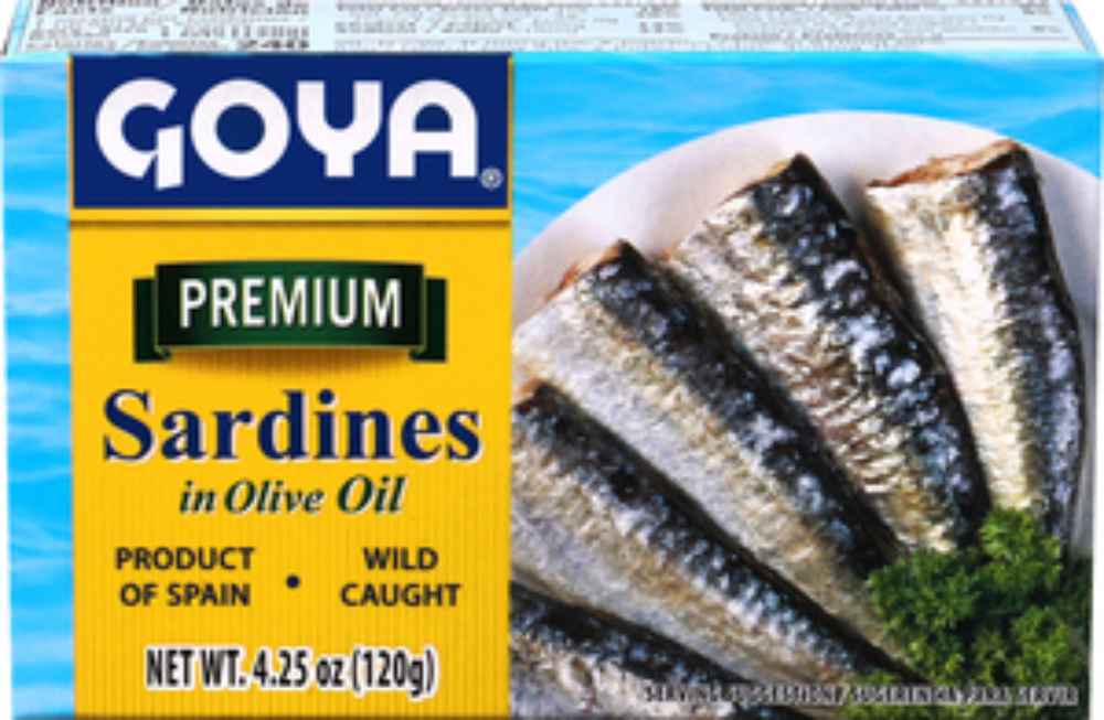 Goya Premium Sardines In Olive Oil, 4.25 Ounce -- 25 Per Case