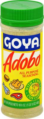 Goya Light Adobo Seasoning with Cumin Case FoodServiceDirect