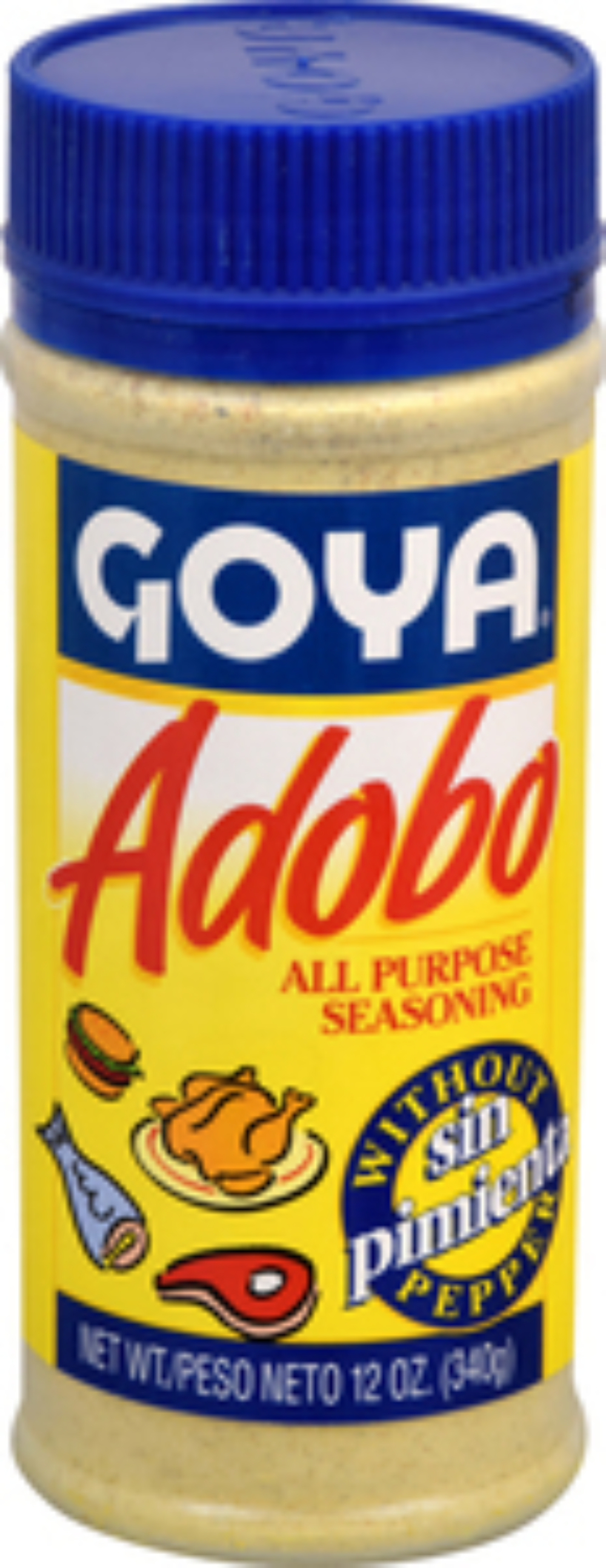 Goya Adobo Seasoning Without Pepper, 12 Ounce -- 24 Per Case