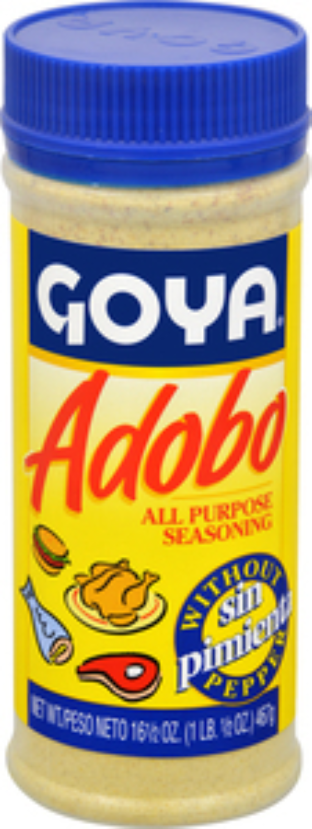Goya Adobo Seasoning Without Pepper, 16.5 Ounce -- 24 Per Case