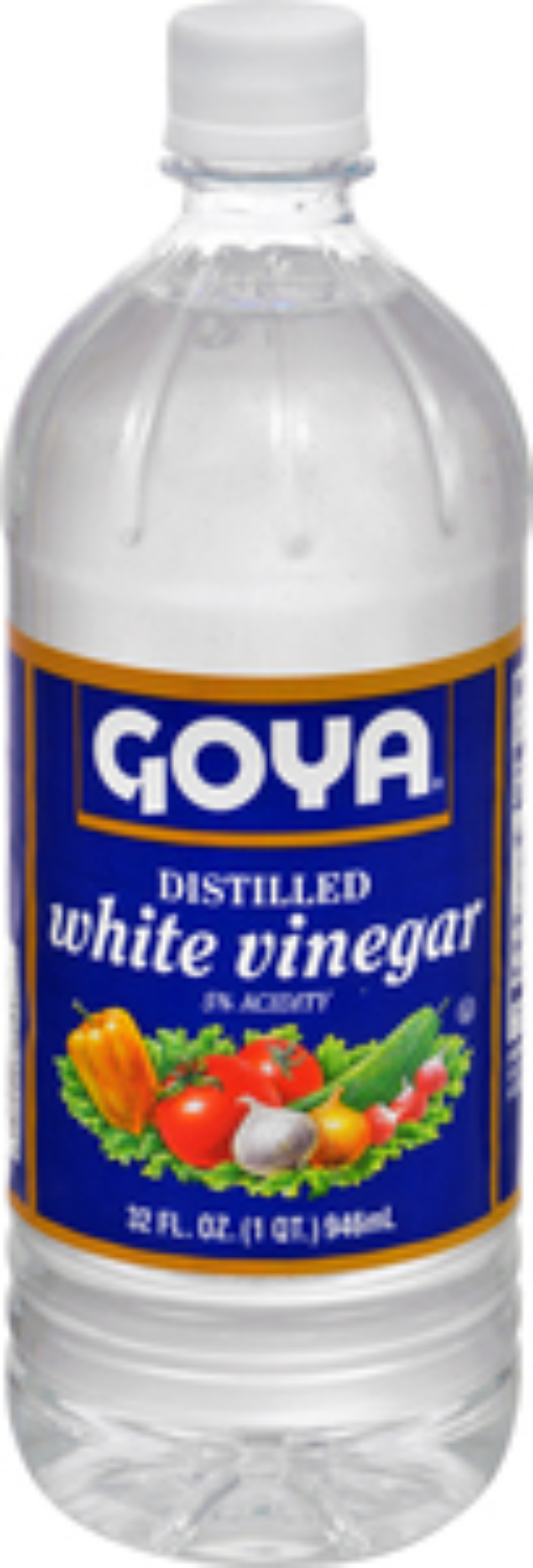 Goya White Vinegar, Distilled, 32 Ounce -- 12 Per Case