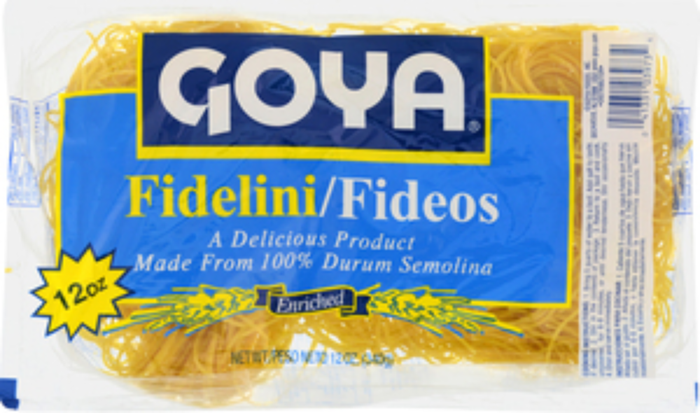Goya Fidelini Pasta, 12 Ounce -- 12 Per Case