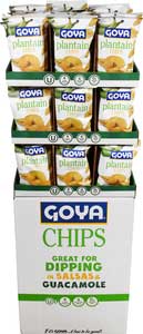 Goya Original Plantain Chips, Display, 5 Ounce -- 54 Per Case