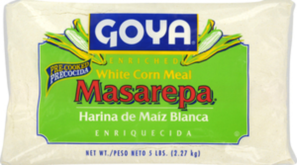Goya Masarepa White Corn Meal, 5 Pound -- 6 Per Case