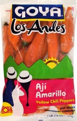 Goya Aji Amarillo Yellow Chili Peppers, 16 Ounce -- 12 Per Case