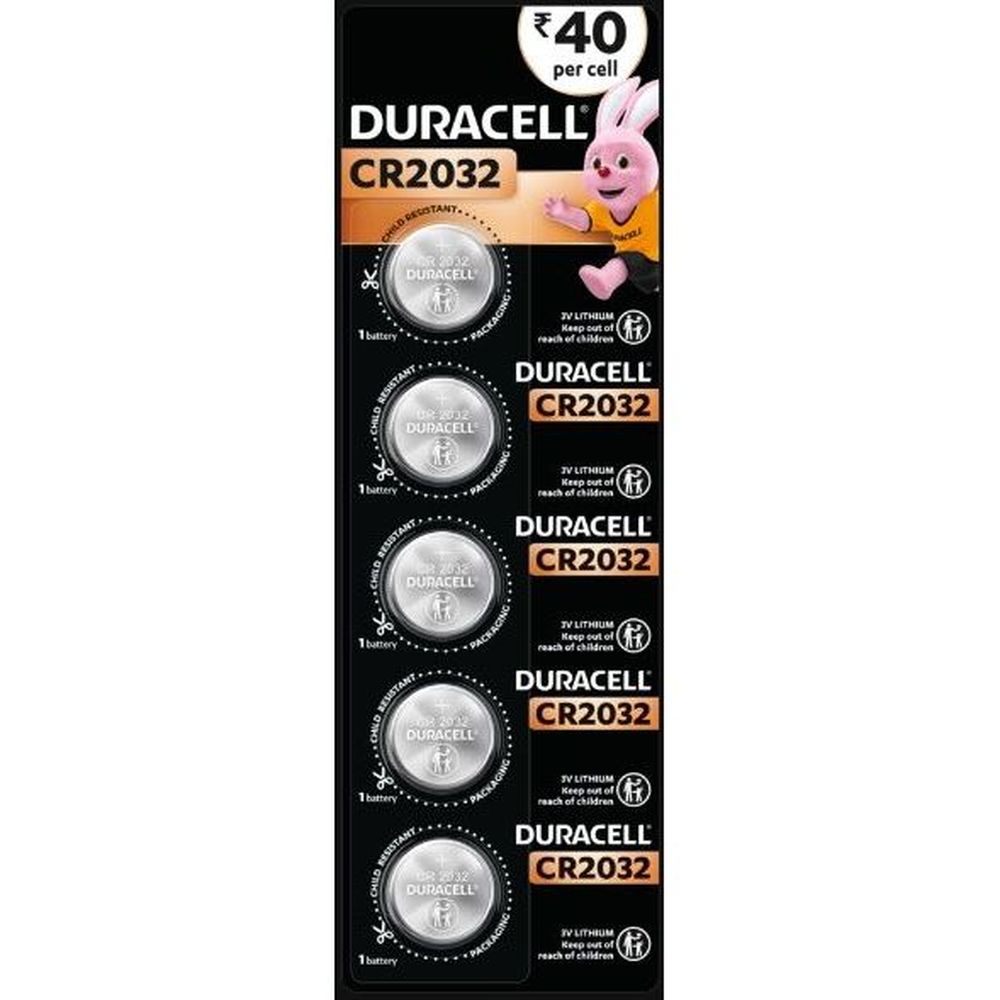 Duracell Lithium 2032 Manganese Dioxide Specialty Battery, 4 Count -- 36 Per Case