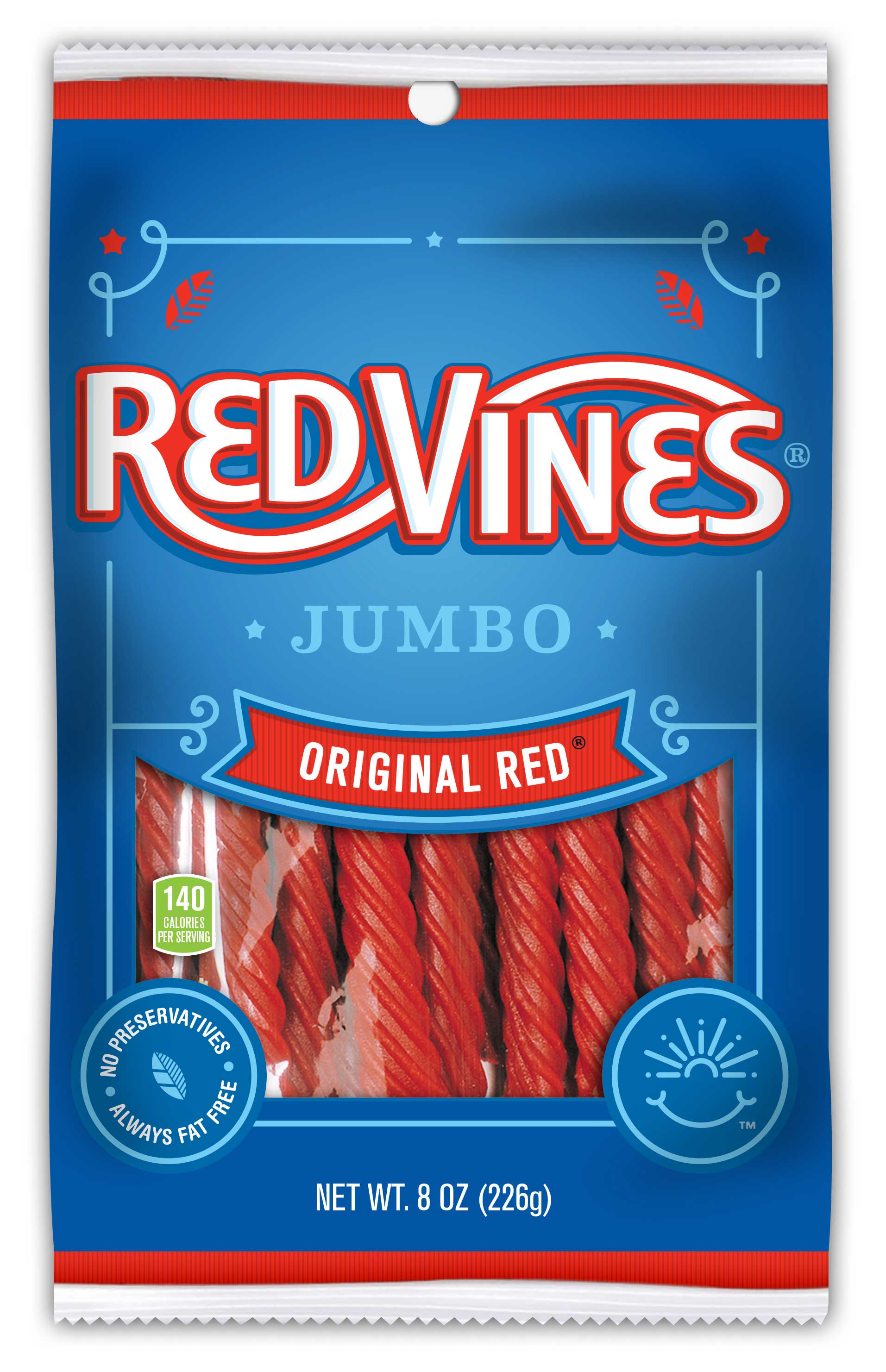 Red Vines Original Red Twists, 8 Ounce -- 12 Per Case