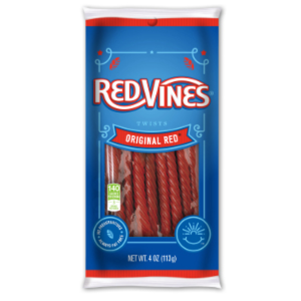 Red Vines Original Red Twists, 4 Ounce -- 24 Per Case