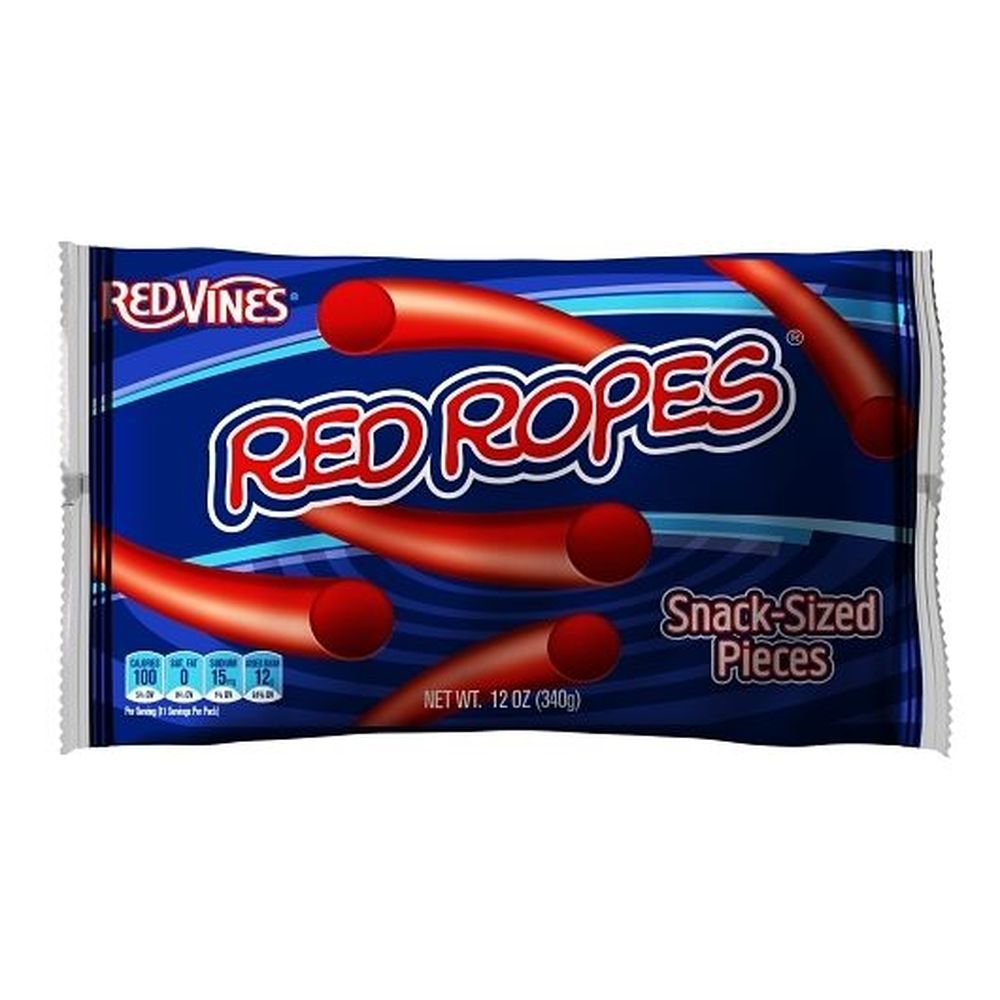 Red Vines Red Ropes Snack Size Candy, 12 Ounce -- 12 per case ...