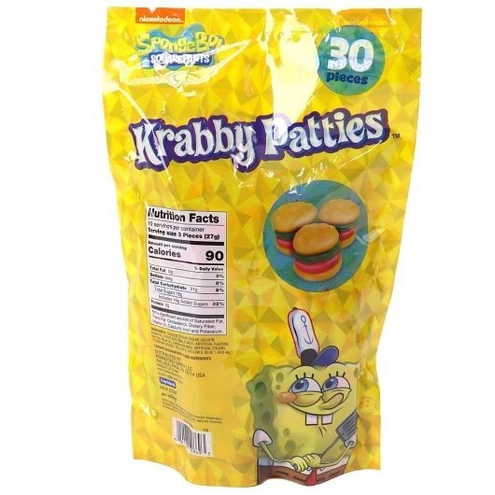 Frankford Krabby Patties Original Gummy Candy, 9.52 Ounce -- 12 Per Case