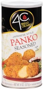 4c Japanese Style Panko Seasoned Bread Crumb, 8 Ounce -- 6 Per Case