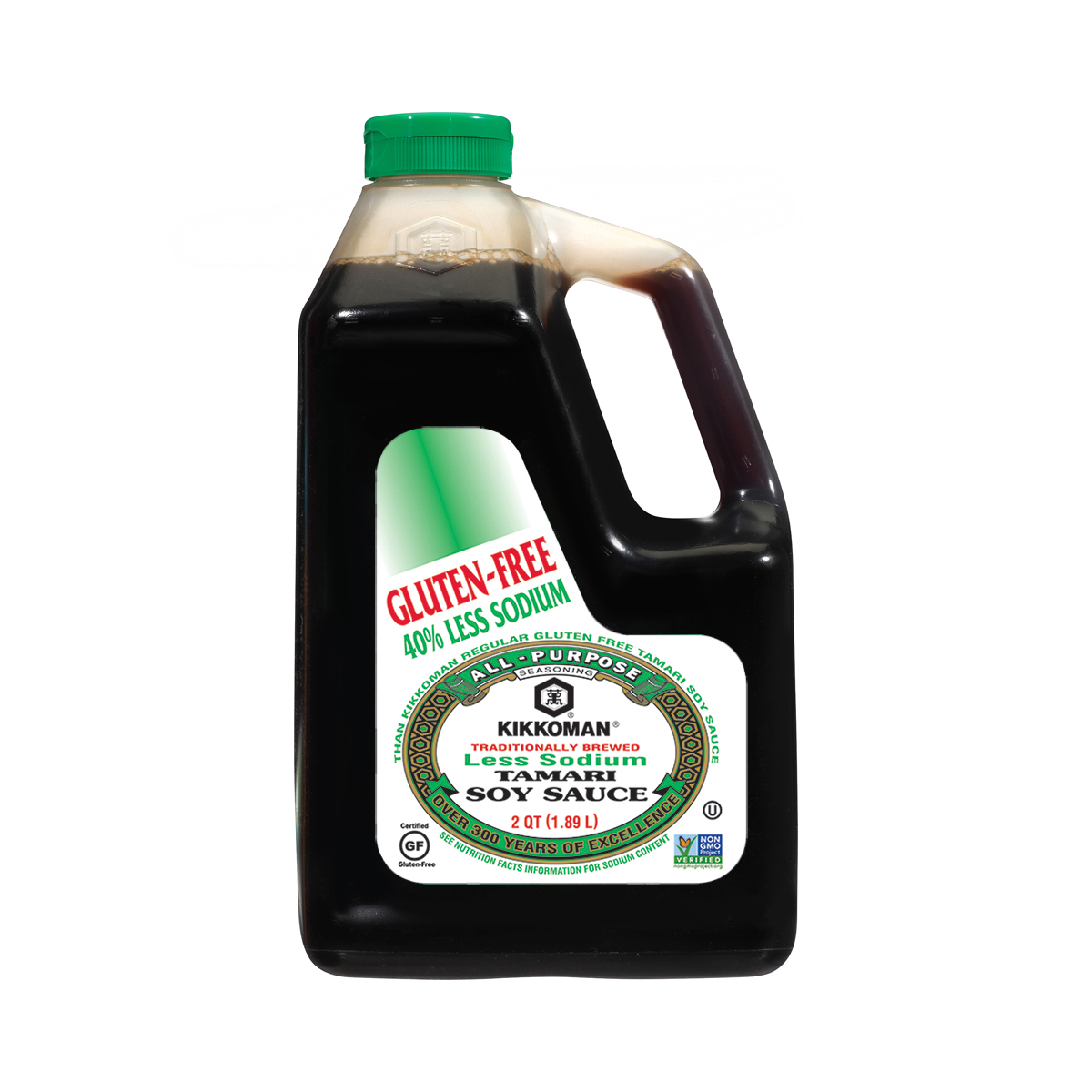 Kikkoman Gluten Free Low Sodium Tamari Soy Sauce, 0.5 Gallon -- 6 Per Case