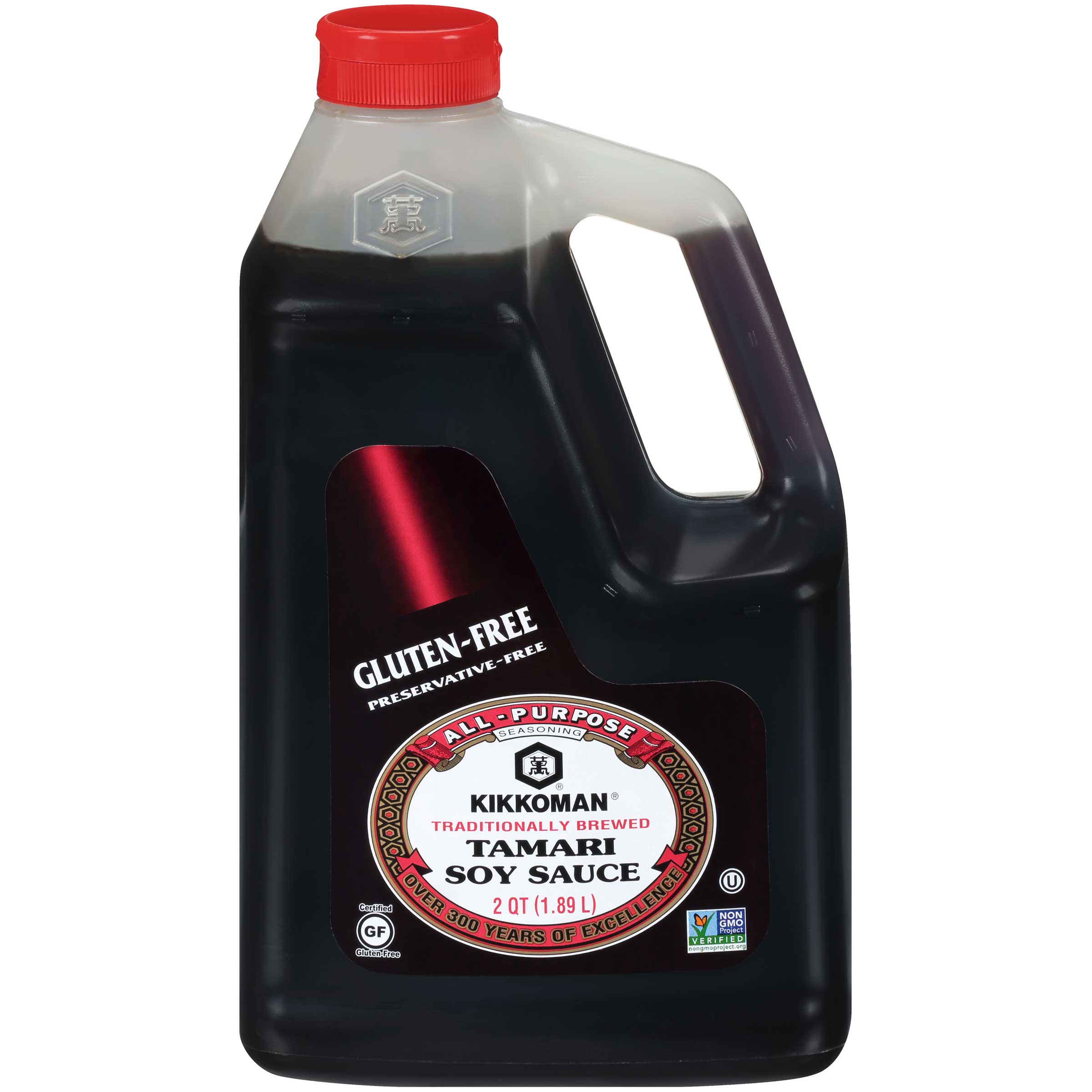 Kikkoman Tamari Gluten Free Soy Sauce, 0.5 Gallon -- 1 Each