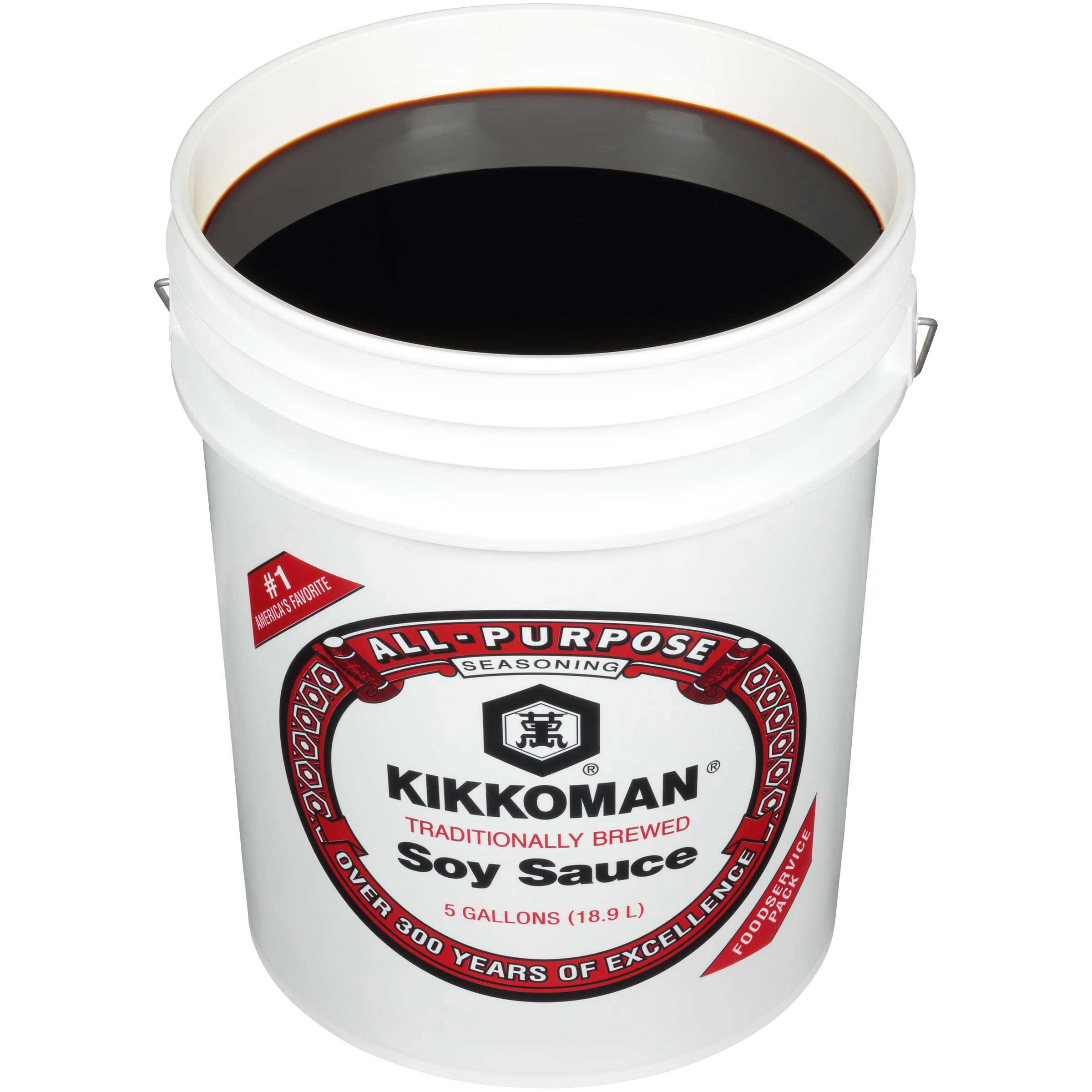 Kikkoman Soy Sauce, 5 Gallon