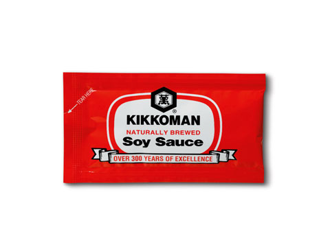 Kikkoman Soy Sauce, 6 Ml -- 500 Per Case