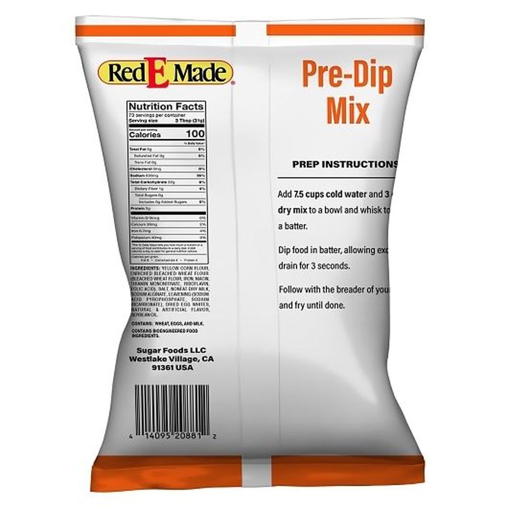 Red E Made Pre Dip Mix, 5 Pound -- 6 Per Case