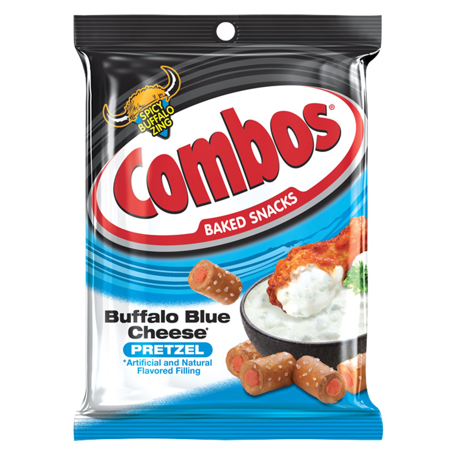 Combos Buffalo Blue Cheese Snack, 6.3 Ounce -- 12 Per Case