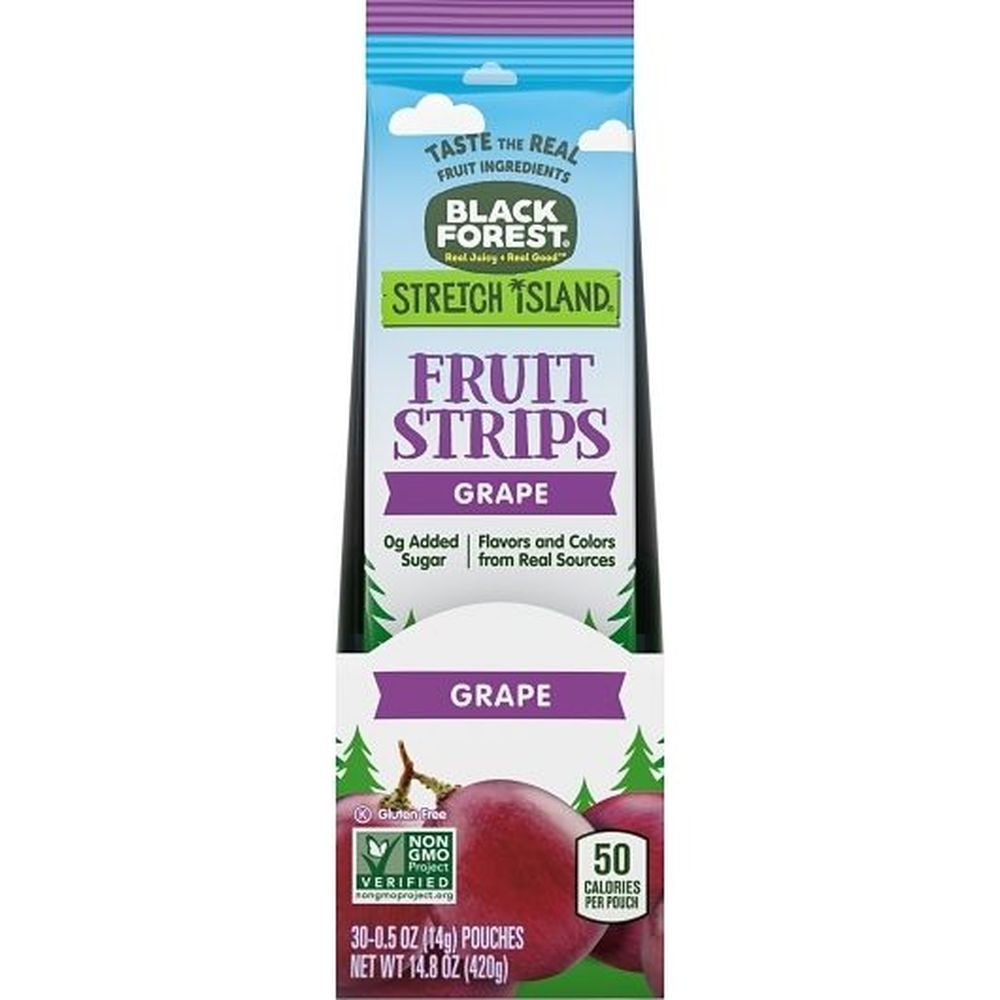 Stretch Island Black Forest Stretch Island Grape Fruit Strip, 0.5 Ounce -- 180 Per Case