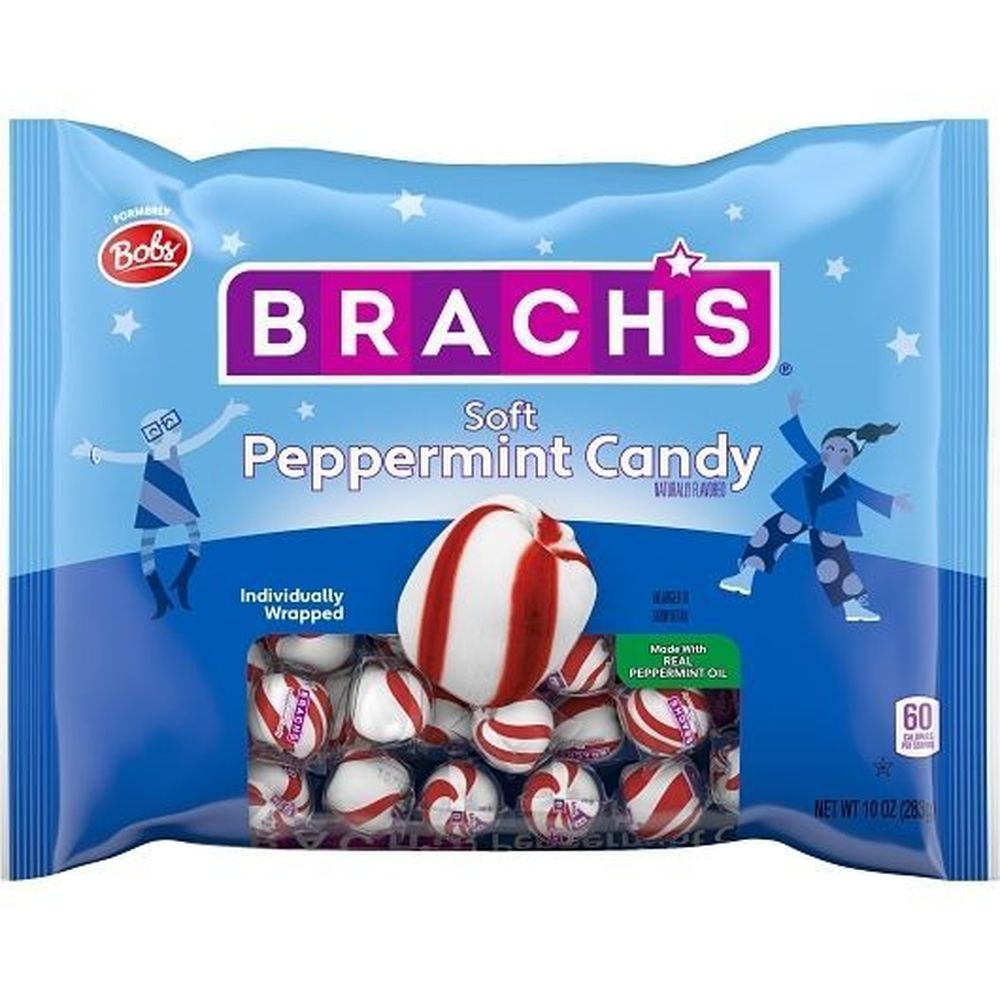 Brach's Soft Peppermint Candies, 10 Ounce -- 6 Per Case